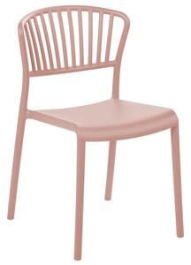 Set 4 ks jídelních židlí Geronimo (růžová). 1079072
