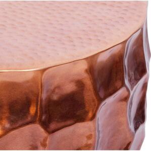 Designový konferenční stolek Alijah 55 cm měděná barva
