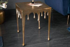 Designový odkládací stolek Gwendolyn S 44 cm zlatý