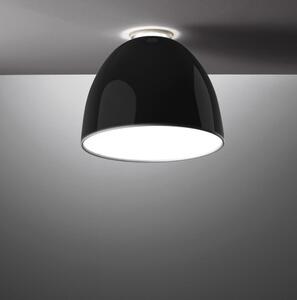 Artemide Designové stropní svítidlo Nur Gloss mini Ø 36,6 cm, 1 x E27 Barva: Černá
