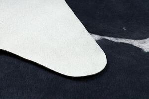 Dywany Luszczow Umělá hovězí kůže, G5070-3 černá bílá kůže Rozměr koberce: 100 x 150 cm