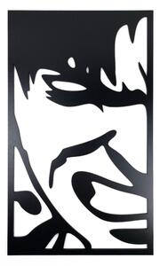 Dřevěná dekorace Hulk černá (55 x 32 cm) - Kvalitní samolepky.cz