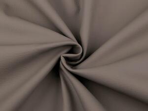 Koženka extra soft dekorační / oděvní podlepená fleecem METRÁŽ - 3 (420 g/m²) béžová tmavá
