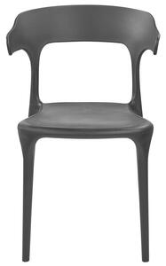 Set 4 ks jídelních židlí Gerry (černá). 1079157