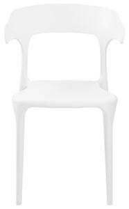 Set 8 ks jídelních židlí Gerry (bílá). 1079161