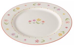 Obědový talíř s motivem květin BLÜMI, ? 27 cm