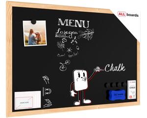 ALLboards NATURAL TM64BKB magnetická tabule 60 x 40 cm