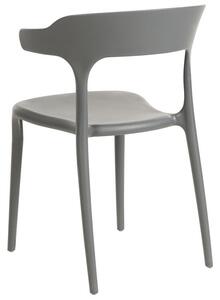 Set 4 ks jídelních židlí Gerry (šedá). 1079159