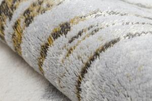 Dywany Luszczow Kusový koberec LIRA E1686 Abstraktní, šedá / zlatá Rozměr koberce: 80 x 150 cm