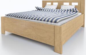 Vlastní výroba Jasanová postel Lucia s úložným prostorem