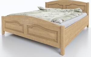 Vlastní výroba Jasanová postel Vanesa s úložným prostorem