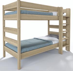 Vlastní výroba Dubová patrová postel Junior 1
