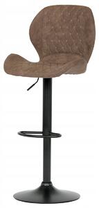 Barová Židle Autronic odstíny hnědé 117 cm tkanina