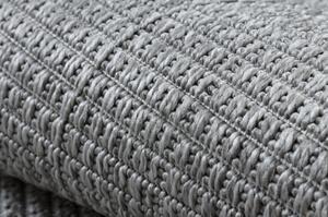 Dywany Luszczow Kusový koberec TIMO 5979 SISAL venkovní rám světle šedá Rozměr koberce: 80 x 150 cm