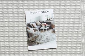 Dywany Luszczow Kusový koberec, běhoun TIMO 5979 SISAL venkovní rám bílý Rozměr koberce: 70 x 200 cm