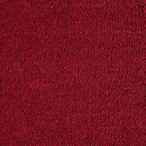 Metrážový koberec Swindon 14 šíře 4m červená