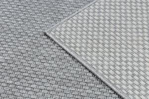 Dywany Luszczow Kusový koberec, běhoun TIMO 6272 SISAL venkovní světle šedá Rozměr koberce: 70 x 250 cm