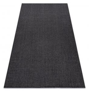 Dywany Luszczow Kusový koberec TIMO 6272 SISAL venkovní černý Rozměr koberce: 80 x 150 cm