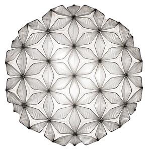 Stropní Lampa Slamp, C'EST LA VIE, stmívatelné, Černá, Obývací pokoj, Plast, Design