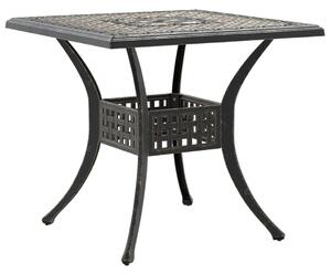 3dílný bistro set bronzový litý hliník
