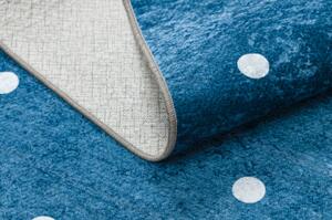 Dywany Luszczow Dětský kusový koberec JUNIOR 52244.801 pratelný Mickey Mouse pro děti protiskluz, modrý Rozměr koberce: 120 x 170 cm
