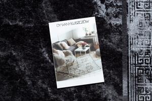 Dywany Luszczow Dětský kusový koberec MIRO 51278.810 pratelný Mramor, řecký protiskluz, černý / bílá Rozměr koberce: 80 x 150 cm