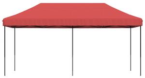 Skládací party stan pop-up vínový 580 x 292 x 315 cm