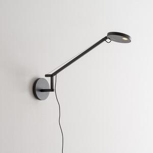 Artemide nástěnné svítidlo Demetra Micro 6 W 2700K stmívatelné antracit
