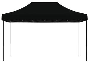 Skládací party stan pop-up černý 440 x 292 x 315 cm