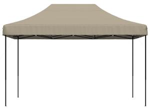 Skládací party stan pop-up taupe 410 x 279 x 315 cm