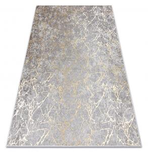 Dywany Luszczow Dětský kusový koberec MIRO 11111.2107 pratelný Mramor, glamour protiskluz, světle šedá / zlatý Rozměr koberce: 200 x 290 cm