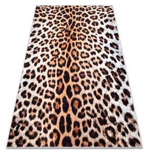 Dywany Luszczow Dětský kusový koberec MIRO 51568.804 pratelný Leopardí vzor protiskluz, krémová / hnědá Rozměr koberce: 200 x 290 cm