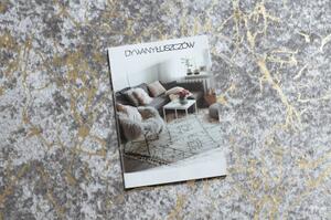 Dywany Luszczow Dětský kusový koberec MIRO 11111.2107 pratelný Mramor, glamour protiskluz, světle šedá / zlatý Rozměr koberce: 160 x 220 cm
