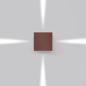 Artemide venkovní nástěnné svítidlo Effetto 14 Square 11 W 220-240 V 3000K 4 úzké paprsky rez