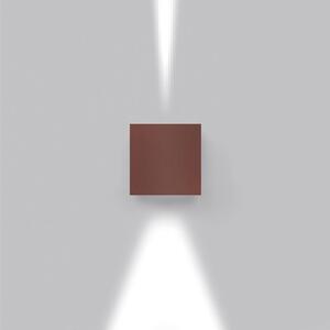 Artemide venkovní nástěnné svítidlo Effetto 14 Square 7 W 220-240 V 3000K rez