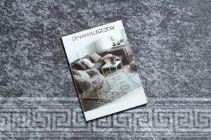 Dywany Luszczow Dětský kusový koberec MIRO 51317.807 pratelný Rám, řecký protiskluz, šedá Rozměr koberce: 80 x 150 cm