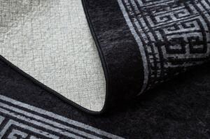 Dywany Luszczow Dětský kusový koberec MIRO 51223.807 pratelný Mramor, řecký protiskluz, černý / bílá Rozměr koberce: 200 x 290 cm