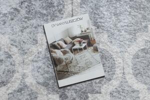Dywany Luszczow Dětský kusový koberec MIRO 51639.805 pratelný Trellis laťková mříž protiskluz, šedá Rozměr koberce: 80 x 150 cm