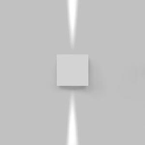 Artemide venkovní nástěnné svítidlo Effetto 14 Square 7 W 3000K úzké paprsky antracit
