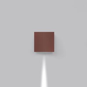 Artemide venkovní nástěnné svítidlo Effetto 14 Square 4,5 W 220-240 V 3000K úzký paprsek rez