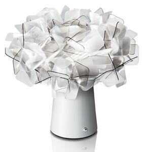 Stolní lampa Slamp, Clizia, stmívatelné, Šedá, Obývací pokoj, Plast, Design