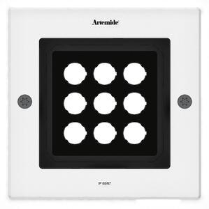 Artemide vestavné LED svítidlo Ego 220 Square 16 W 3000K 38° IK10