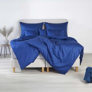 DARRÉ Saténové povlečení Royal - dark blue Velikost: 140 x 220 + 70 x 90