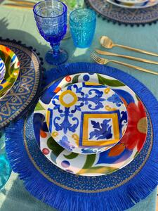 VILLA D’ESTE HOME TIVOLI Servis talířů Naxos 18 kusů, barevný vzor