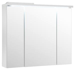 ZRCADLOVÁ SKŘÍŇKA, bílá, 80/69/20 cm Xora - Koupelnové série