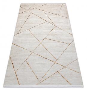 Dywany Luszczow Kusový koberec moderní DUKE 51557 krémová / zlatý Rozměr koberce: 200 x 290 cm