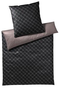 OBOUSTRANNÉ POVLEČENÍ, makosatén, hnědá, černá, 155/220 cm Joop! - Online Only povlečení, Online Only