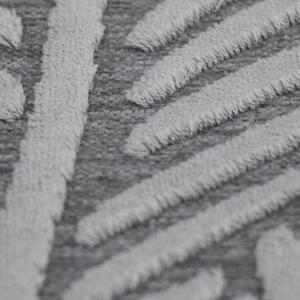 J-Line Kusový koberec Ragusa 1810 59 stříbrná-železo BARVA: Šedá, ROZMĚR: 100x140 cm