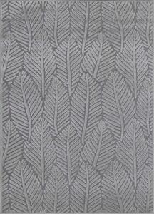 J-Line Kusový koberec Ragusa 1810 59 stříbrná-železo BARVA: Šedá, ROZMĚR: 100x140 cm