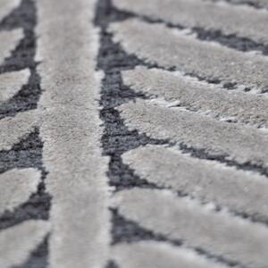 J-Line Kusový koberec Ragusa 1810 27 stříbrná-antracit BARVA: Šedá, ROZMĚR: 160x230 cm